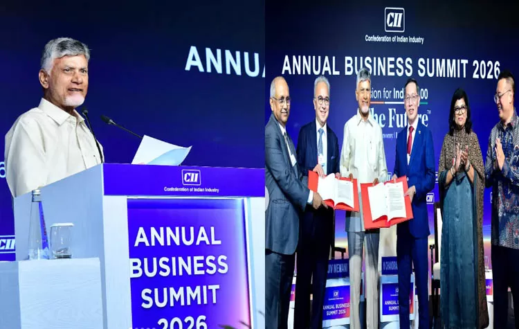 Chandrababu Highlights Role Of Entrepreneurs And Innovation At CII Summit