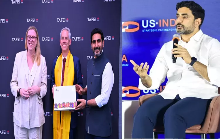 Confidence In New Partnerships Established During Australia Tour Minister Nara Lokesh