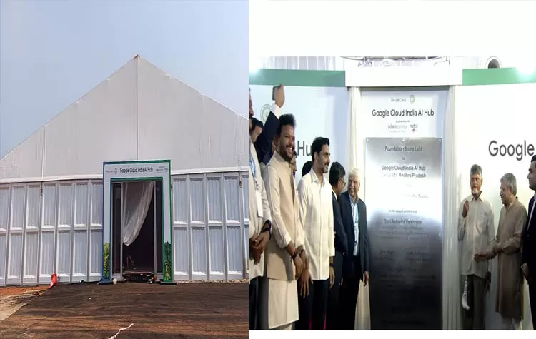 Google AI Data Center Foundation Laid In Visakhapatnam