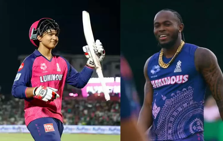 Jofra Archer Reacts To Vaibhav Suryavanshis Stunning Form In SRH Vs RR