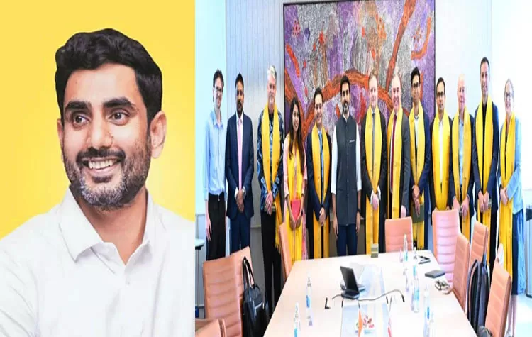 Minister Nara Lokesh Visits University Of New South Wales To Strengthen Collaboration In AI And Renewable Energy