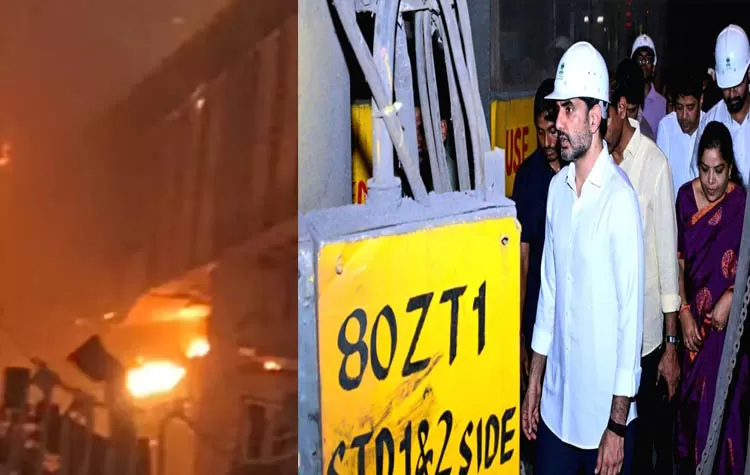 Nara Lokesh Assures Support After Visakhapatnam Fire Accident