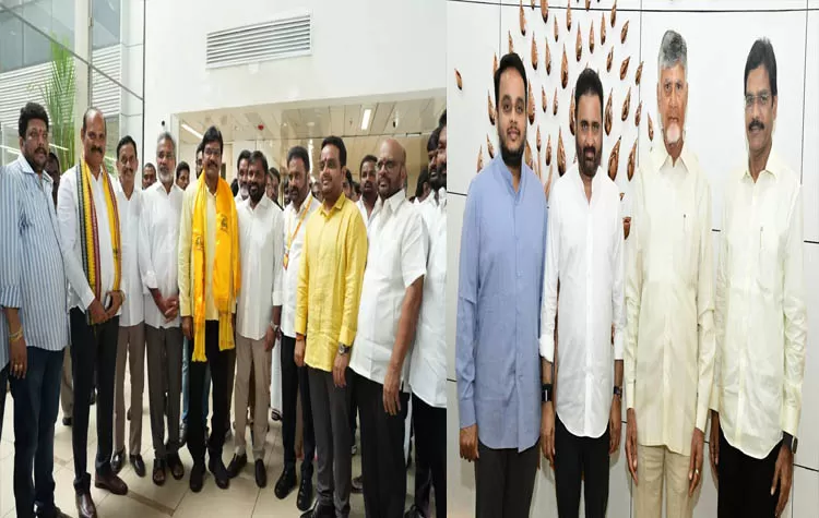 TDP Rajya Sabha Candidates Submit Nomination Papers