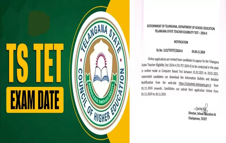 Telangana TET Notification Released
