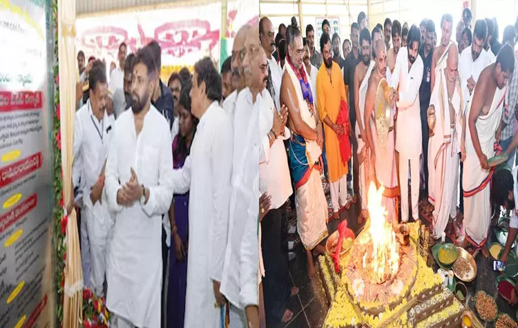 Tour In Eluru District Pawan Kalyan Visits Lakshmi Narasimha Swamy Temple